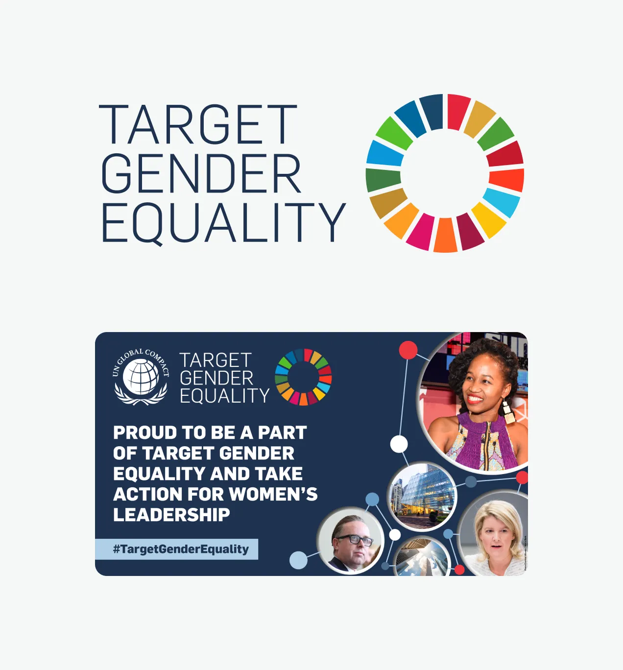 Proud to be a part of target Gender Equality